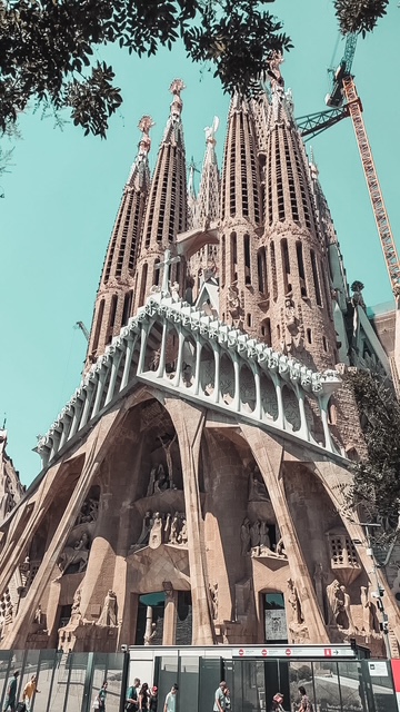 Sagrada Família, still rising after more than a hundred years — Gaudí's unfinished argument in stone and light.